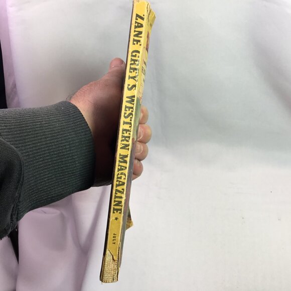 Zane Grey's Western Magazine Pulp Vol. 1 #5 July 1947 Low Grade - Picture 3 of 10